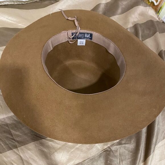 Anthropologie x San Diego Hat Co. Rope Rancher  Hat Camel Tan color - Picture 7 of 8